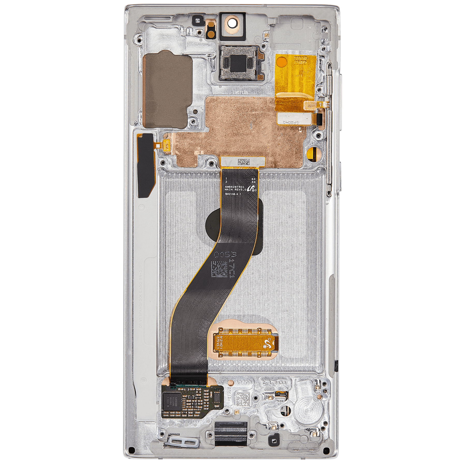 Replacement OLED Assembly With Frame Compatible For Samsung Galaxy Note 10 (Refurbished) (Aura White)