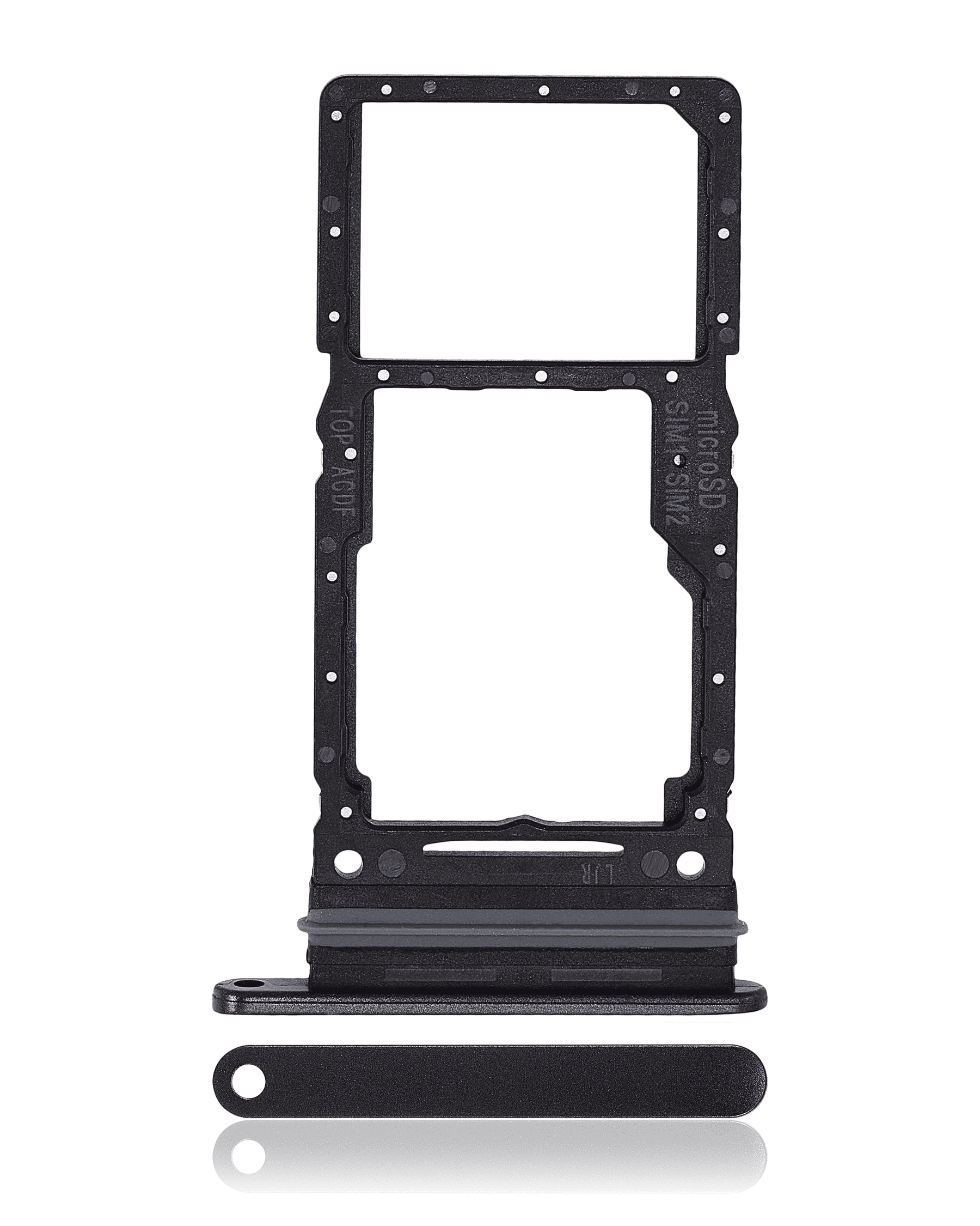 Dual Sim Card Tray Compatible For Samsung Galaxy A34 (A346 / 2023) (Graphite)