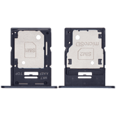 Dual Sim Card Tray Compatible For Samsung Galaxy A15 5G (A156 / 2023) (Brave Black)