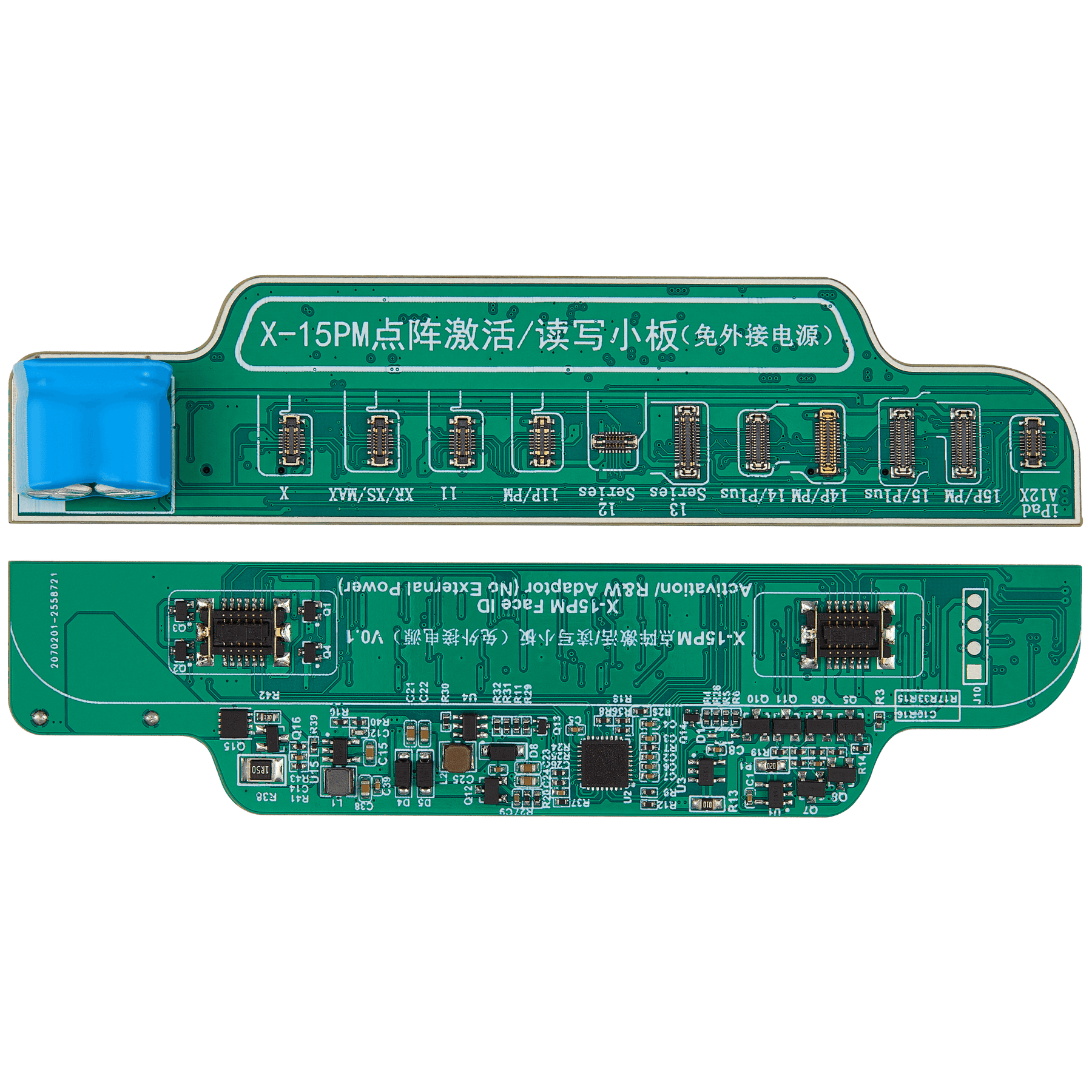 Dot Projector/Face ID Programming Board for iPhone X-15 Pro Max (JCID V1S/V1SE)