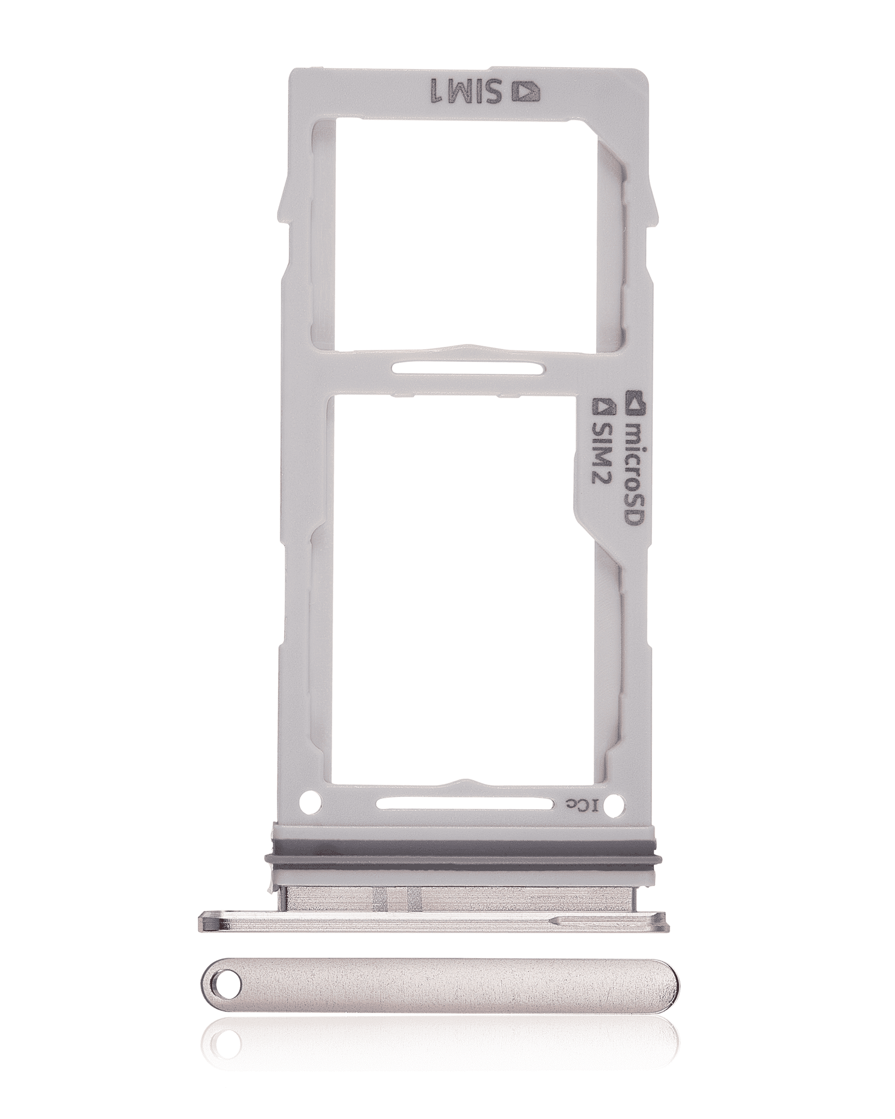 Replacement Dual Sim Card Tray Compatible For Samsung Galaxy S10 / S10 Plus / S10E (Gold)