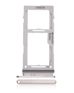 Replacement Dual Sim Card Tray Compatible For Samsung Galaxy S10 / S10 Plus / S10E (Gold)