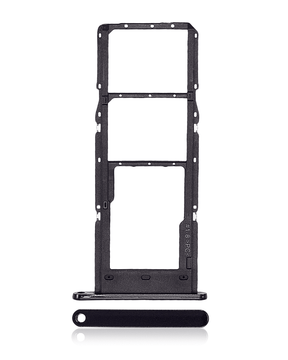 Dual Sim Card Tray Compatible For Samsung Galaxy A14 (A145F) (Black)