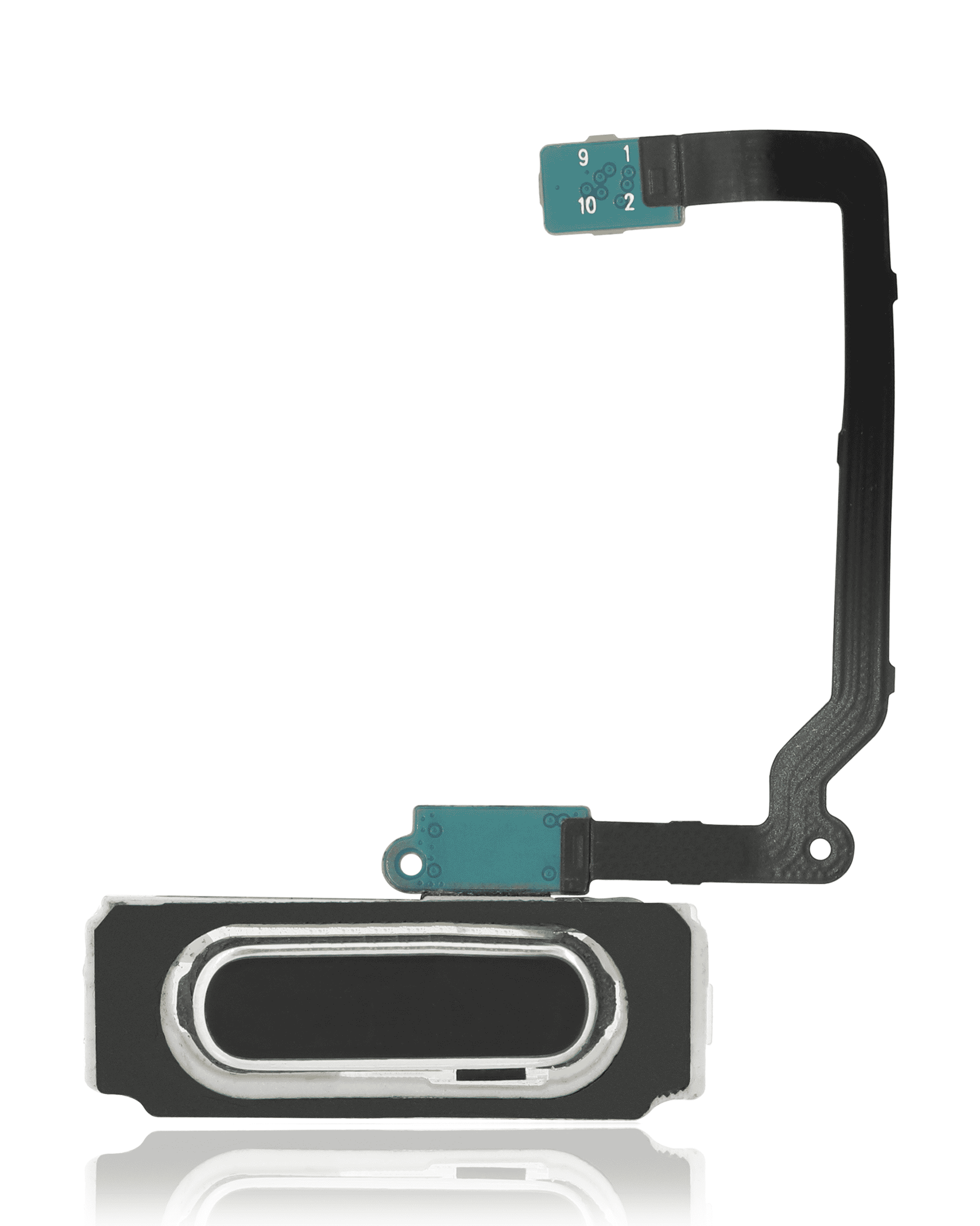 Replacement Home Button With Flex Cable Compatible For Samsung Galaxy S5 (Black)