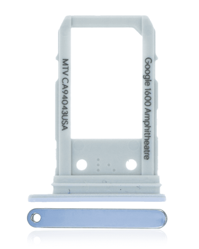 Sim Card Tray Compatible For Google Pixel 3a Replacement (Genuine OEM) (Clearly White)