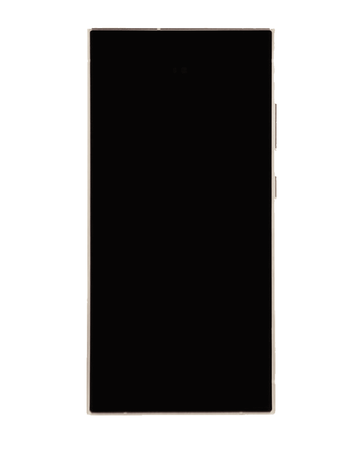 OLED Assembly With Frame Compatible For Samsung Galaxy S24 Ultra Replacement (Vemake) (Titanium Black)