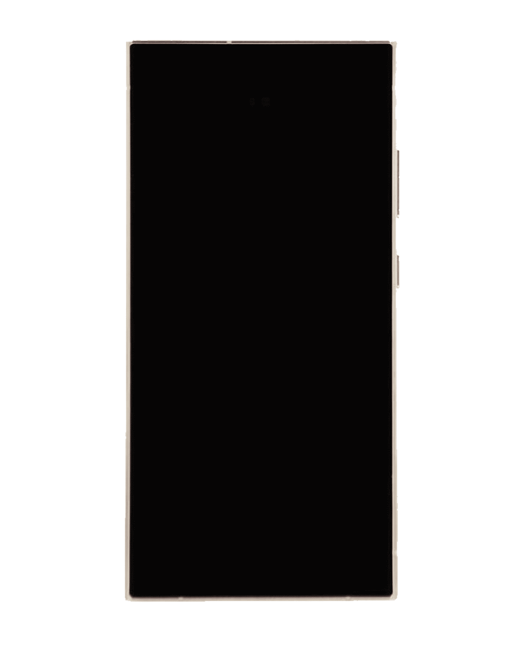 OLED Assembly With Frame Compatible For Samsung Galaxy S24 Ultra Replacement (Vemake) (Titanium Black)