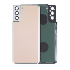 Back cover Glass With Adhesive Compatible For Samsung Galaxy S21 Plus 5G Replacement  (Service Pack) (Phantom Gold)