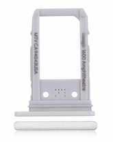 Replacement Sim Card Tray Compatible For Google Pixel 3a (Clearly White)