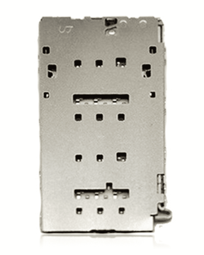 Sim Card Reader Replacement Compatible For Samsung Galaxy S6 Edge Plus (International Version)