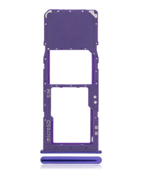 Single Sim Card Tray Compatible For Samsung Galaxy A30S (A307 / 2019) (Violet)