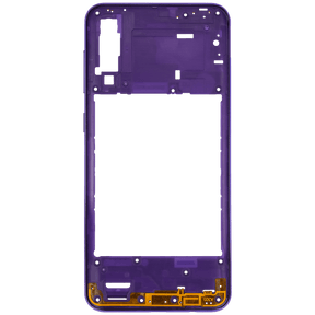 Mid-Frame Housing Compatible For Samsung Galaxy A30s (A307 / 2019) (Vemake) (Prism Crush Violet)