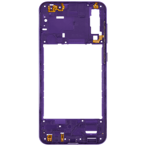 Mid-Frame Housing Compatible For Samsung Galaxy A30s (A307 / 2019) (Vemake) (Prism Crush Violet)