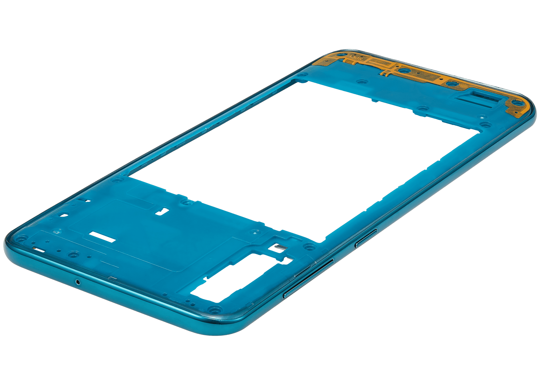 Mid-Frame Housing Compatible For Samsung Galaxy A30s (A307 / 2019) (Vemake) (Prism Crush Green)