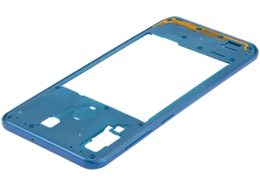Mid-Frame Housing Compatible For Samsung Galaxy A30 (A305 / 2019) (Vemake) (Blue)