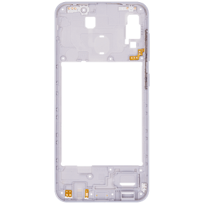 Mid-Frame Housing Compatible For Samsung Galaxy A30 (A305 / 2019) (Vemake) (White)