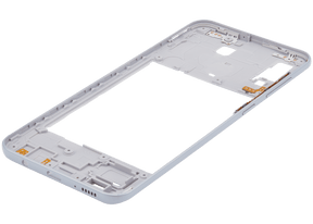 Mid-Frame Housing Compatible For Samsung Galaxy A30 (A305 / 2019) (Vemake) (White)