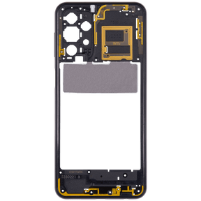 Mid-Frame Housing Compatible For Samsung Galaxy A23 5G (A236U / A236B / 2022) (US & International Version) (Black)