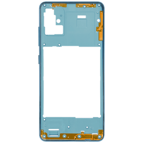 Mid-Frame Housing Compatible For Samsung Galaxy A51 4G (A515 / 2019) (Prism Crush Blue)