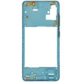 Mid-Frame Housing Compatible For Samsung Galaxy A51 4G (A515 / 2019) (Prism Crush Blue)