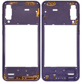 Mid-Frame Housing Compatible For Samsung Galaxy A50s (A507 / 2019) (Aftermarket Plus) (Prism Crush Violet)
