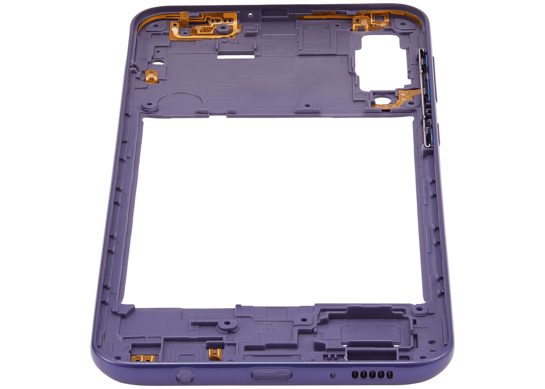 Mid-Frame Housing Compatible For Samsung Galaxy A50s (A507 / 2019) (Aftermarket Plus) (Prism Crush Violet)