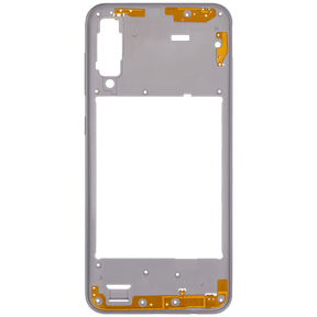 Mid-Frame Housing Compatible For Samsung Galaxy A50s (A507 / 2019) (Aftermarket Plus) (Prism Crush White)