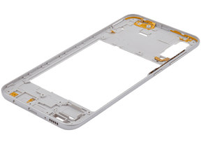 Mid-Frame Housing Compatible For Samsung Galaxy A50s (A507 / 2019) (Aftermarket Plus) (Prism Crush White)