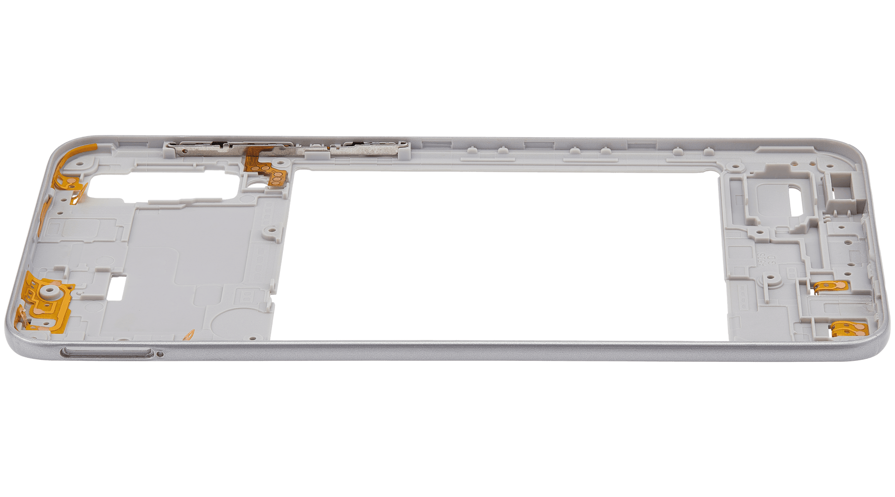 Mid-Frame Housing Compatible For Samsung Galaxy A50s (A507 / 2019) (Aftermarket Plus) (Prism Crush White)