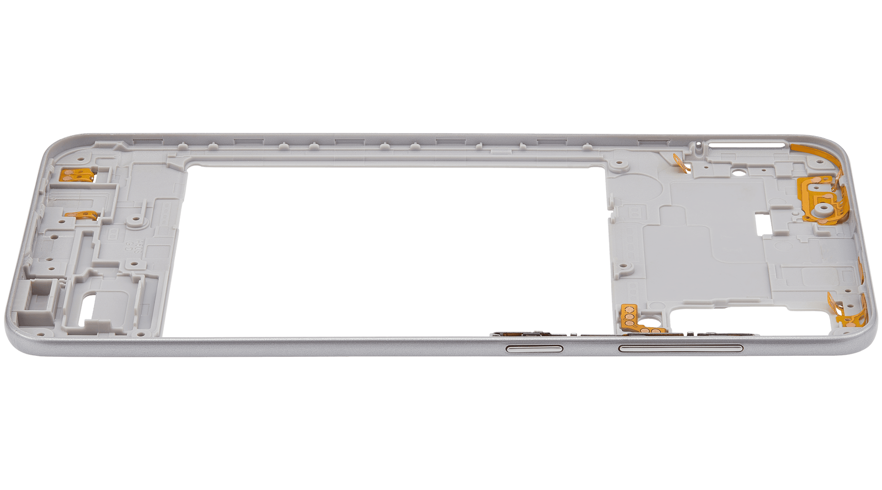 Mid-Frame Housing Compatible For Samsung Galaxy A50s (A507 / 2019) (Aftermarket Plus) (Prism Crush White)