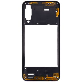 Mid-Frame Housing Compatible For Samsung Galaxy A50s (A507 / 2019) (Vemake) (Prism Crush Black)