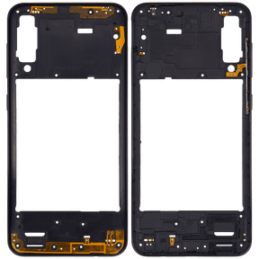 Mid-Frame Housing Compatible For Samsung Galaxy A50s (A507 / 2019) (Vemake) (Prism Crush Black)