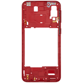 Mid-Frame Housing Compatible For Samsung Galaxy A40 (A405 / 2019) (Vemake) (Coral)