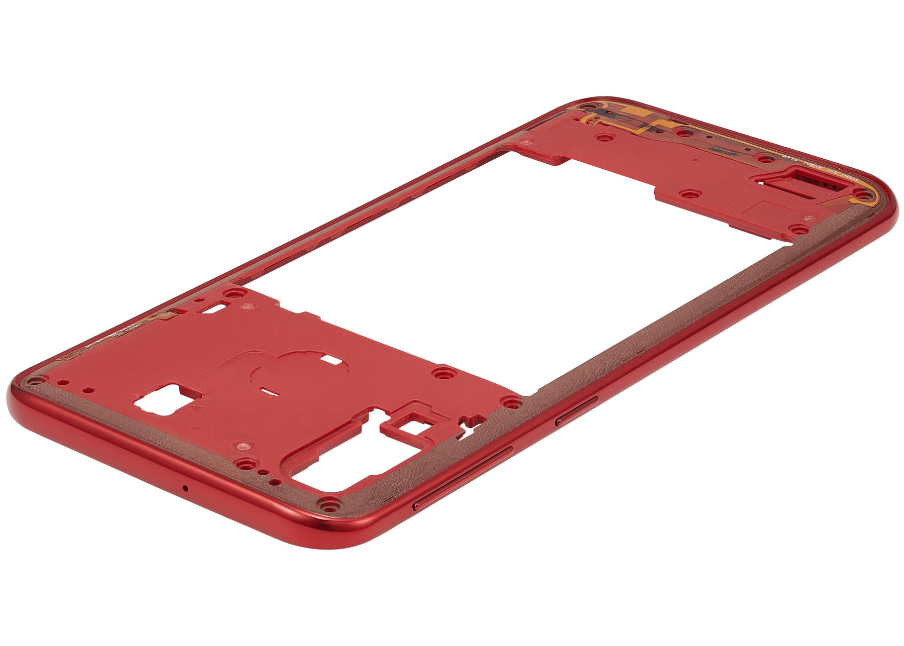 Mid-Frame Housing Compatible For Samsung Galaxy A40 (A405 / 2019) (Vemake) (Coral)
