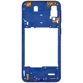 Mid-Frame Housing Compatible For Samsung Galaxy A40 (A405 / 2019) (Vemake) (Blue)