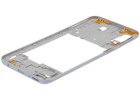 Mid-Frame Housing Compatible For Samsung Galaxy A40 (A405 / 2019) (Aftermarket Plus) (White)