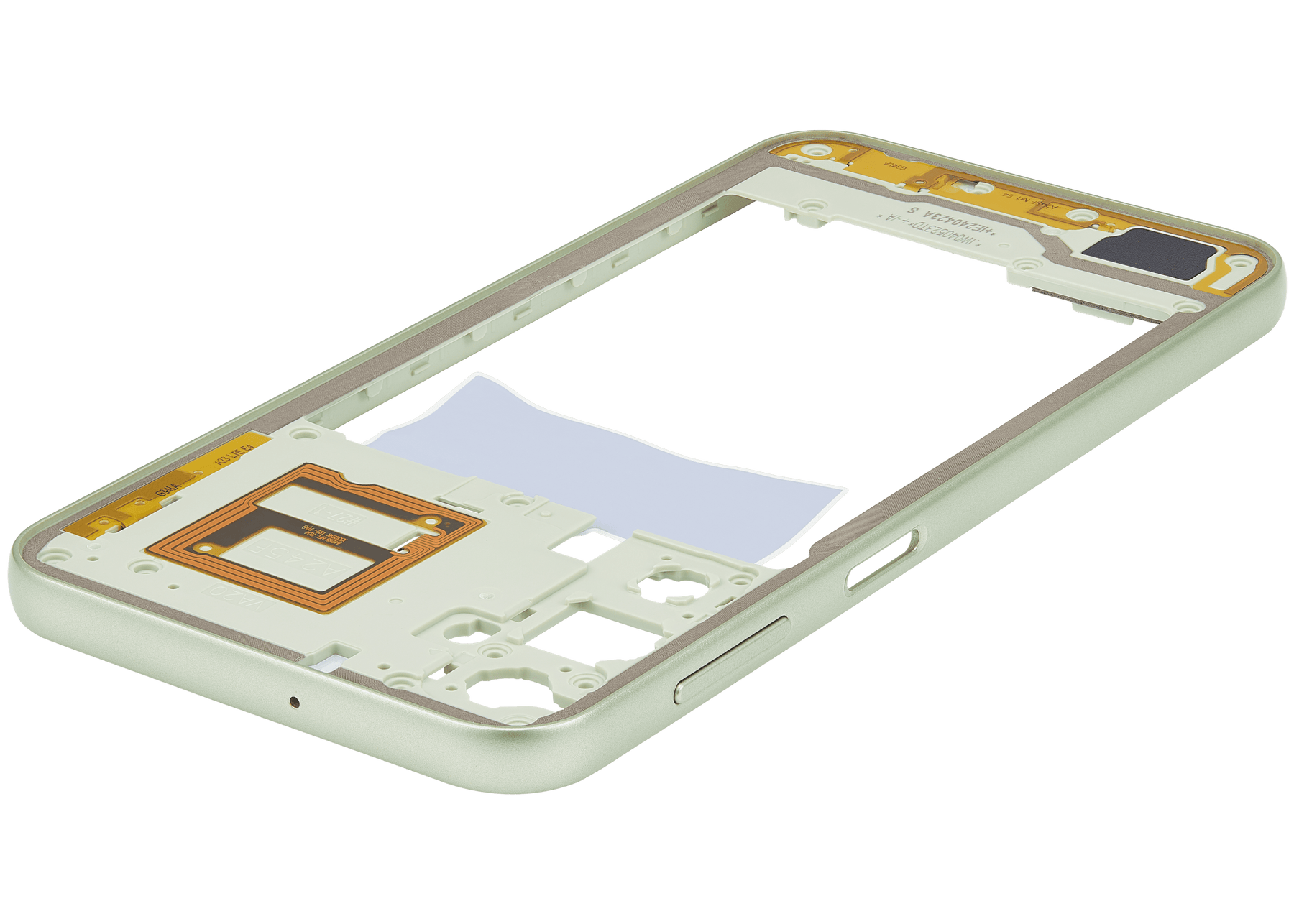 Mid-Frame Housing Compatible For Samsung Galaxy A24 4G (A245 / 2023) (Lime Green)
