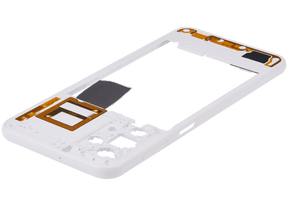 Mid-Frame Housing Compatible For Samsung Galaxy A23 (A235 / 2022) (White)