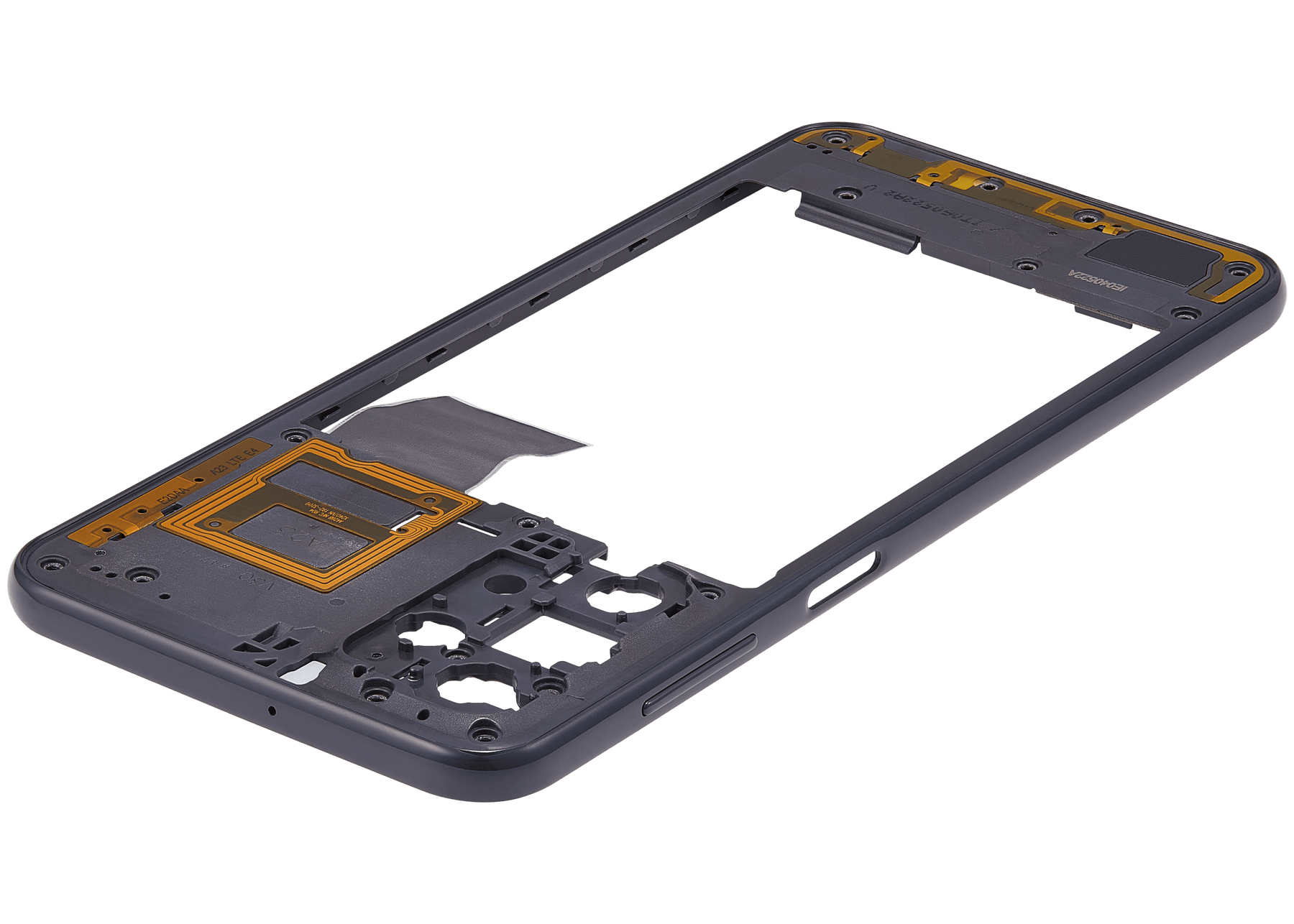 Mid-Frame Housing Compatible For Samsung Galaxy A23 (A235 / 2022) (Black)