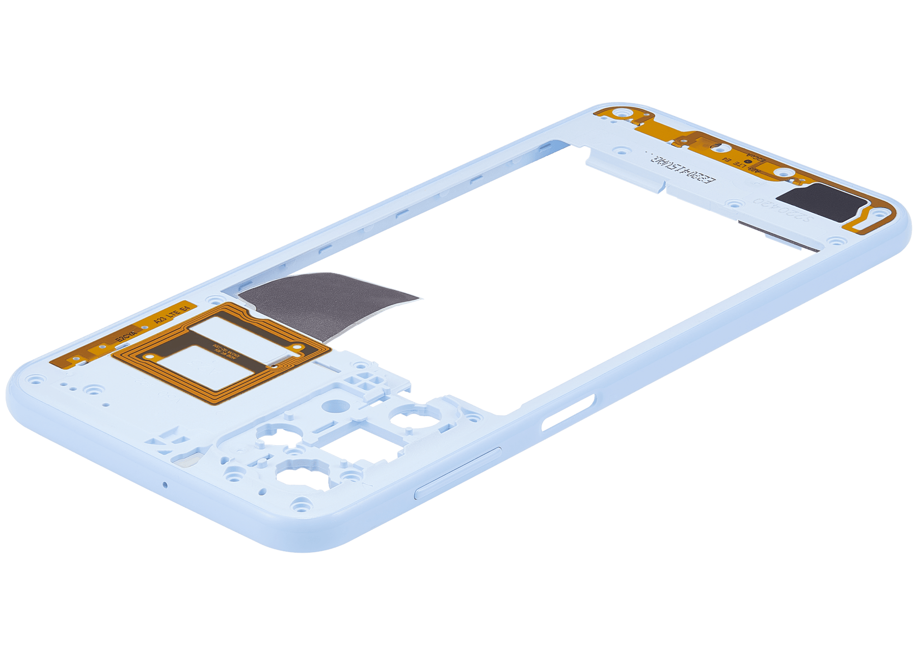 Mid-Frame Housing Compatible For Samsung Galaxy A23 (A235 / 2022) (Blue)
