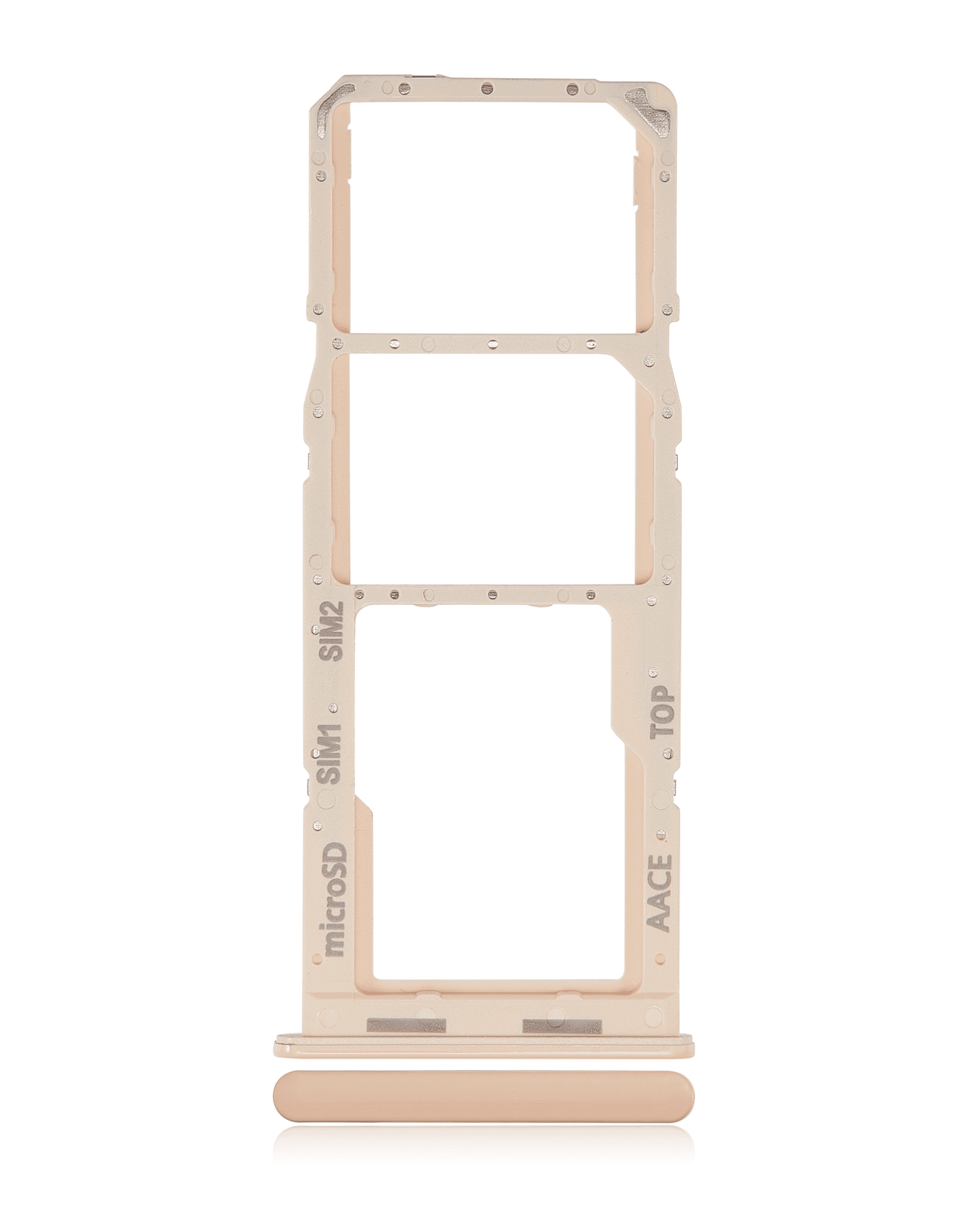Dual Sim Card Tray Compatible For Samsung Galaxy A13 (A135 / 2022) (Peach)