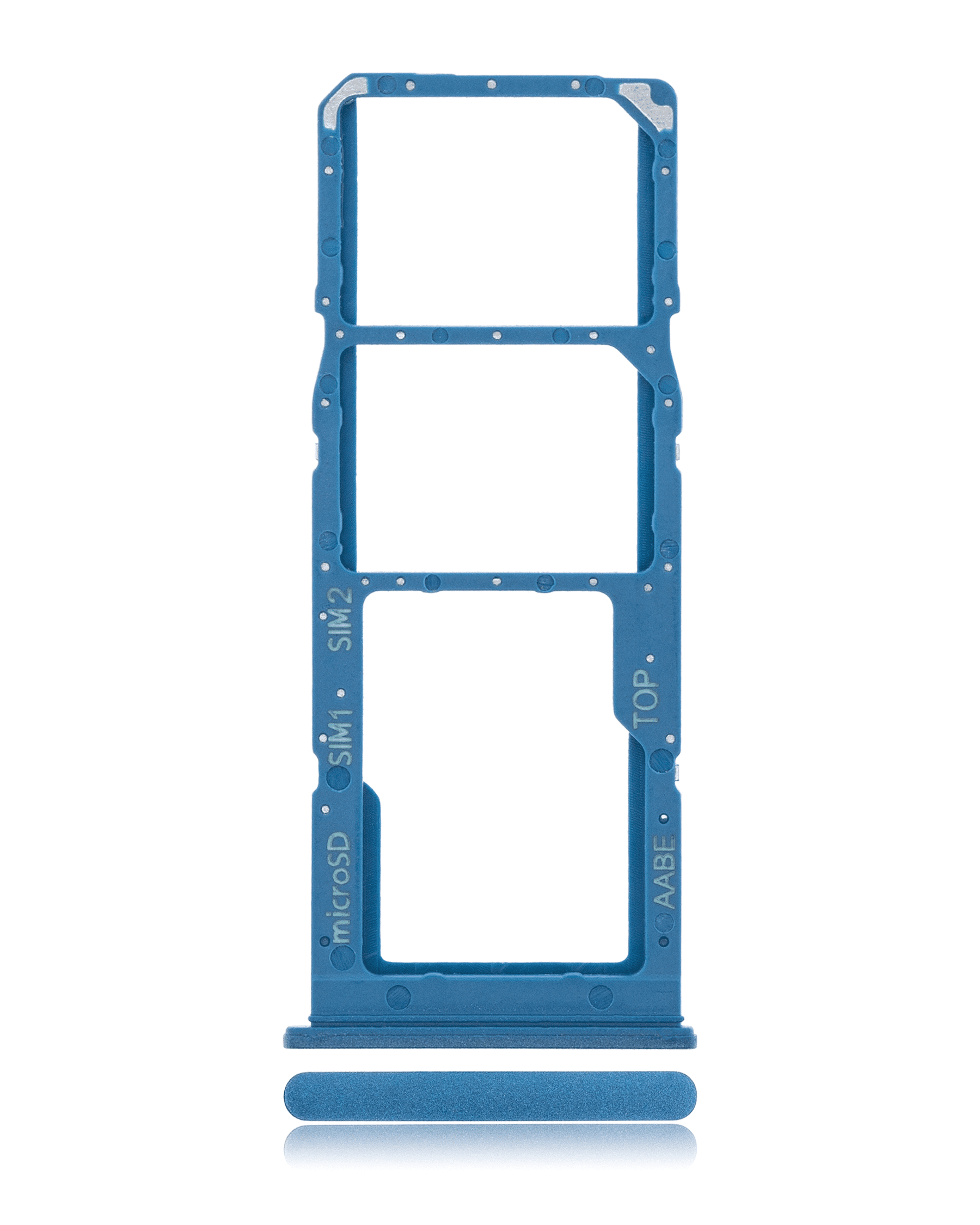 Dual Sim Card Tray Compatible For Samsung Galaxy A02 (A022 / 2020) (Blue)