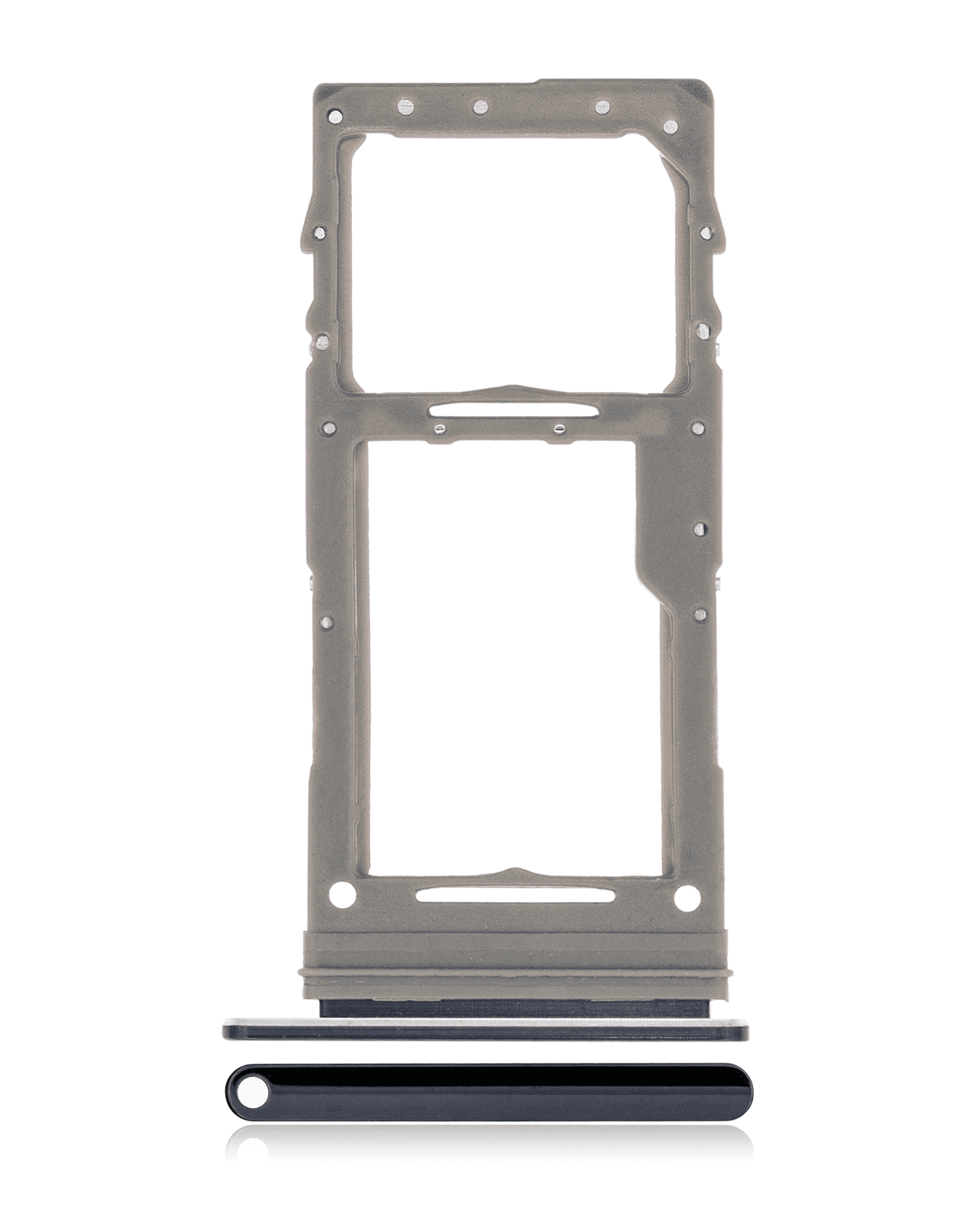 Replacement Single Sim Card Tray Compatible For Samsung Galaxy Note 10 Lite (Aura Black)