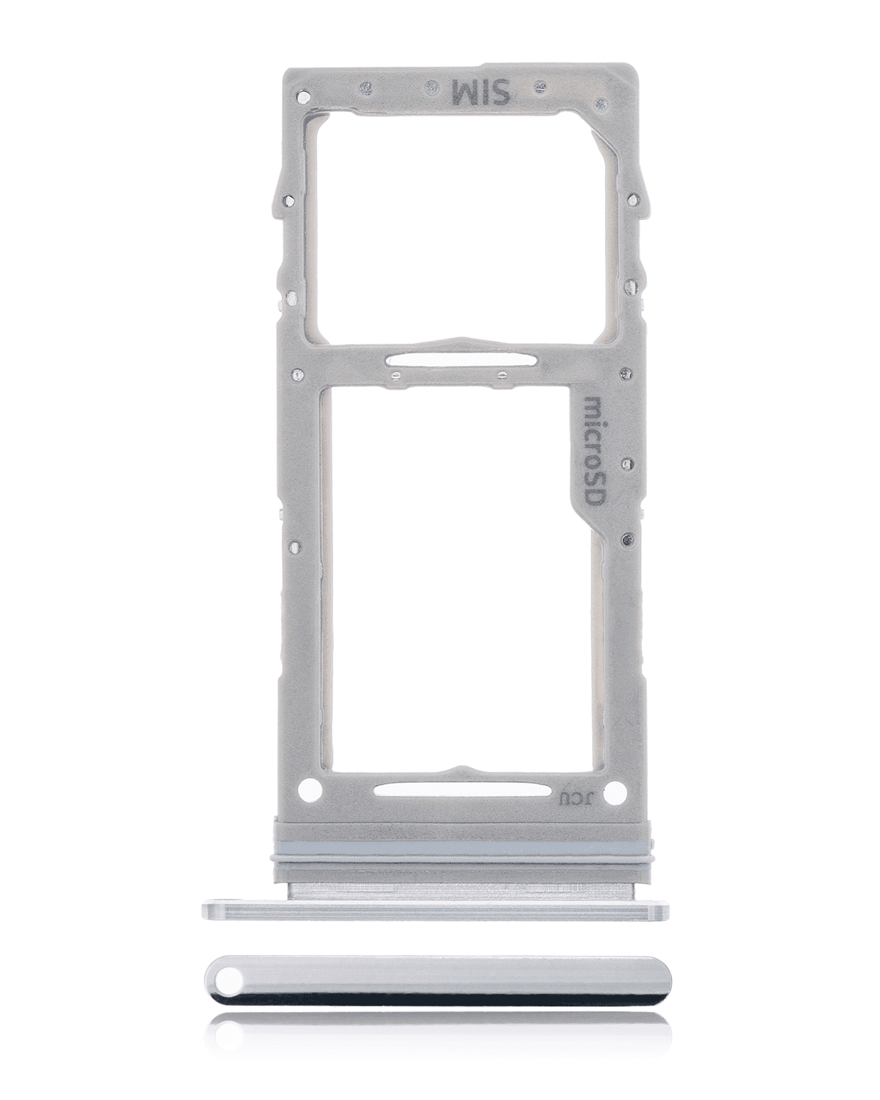 Single Sim Card Tray Compatible For Samsung Galaxy Note 10 Lite Replacement  (Aura Glow)
