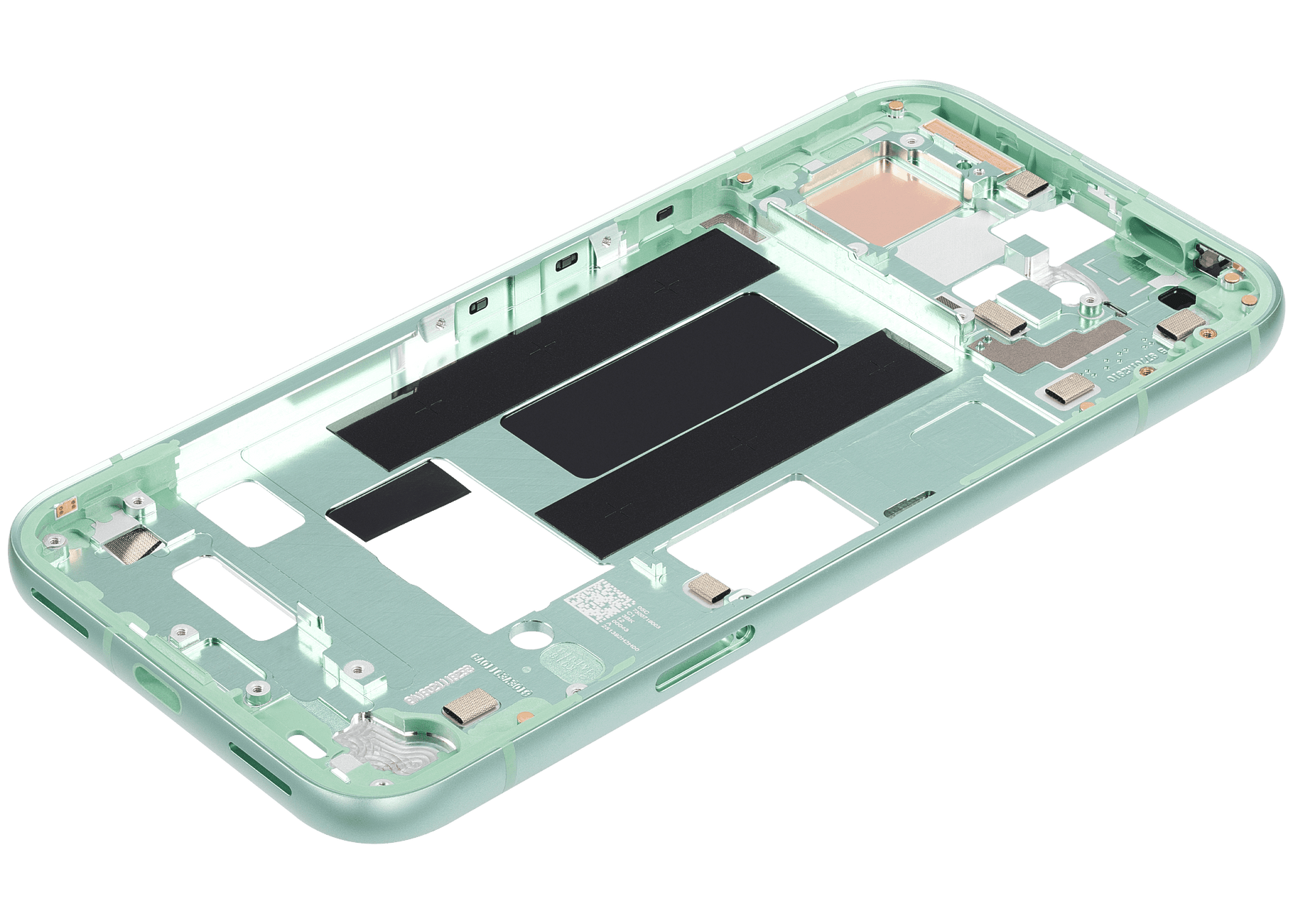 Mid-Frame Housing Compatible For Google Pixel 8a Replacement(Aloe)
