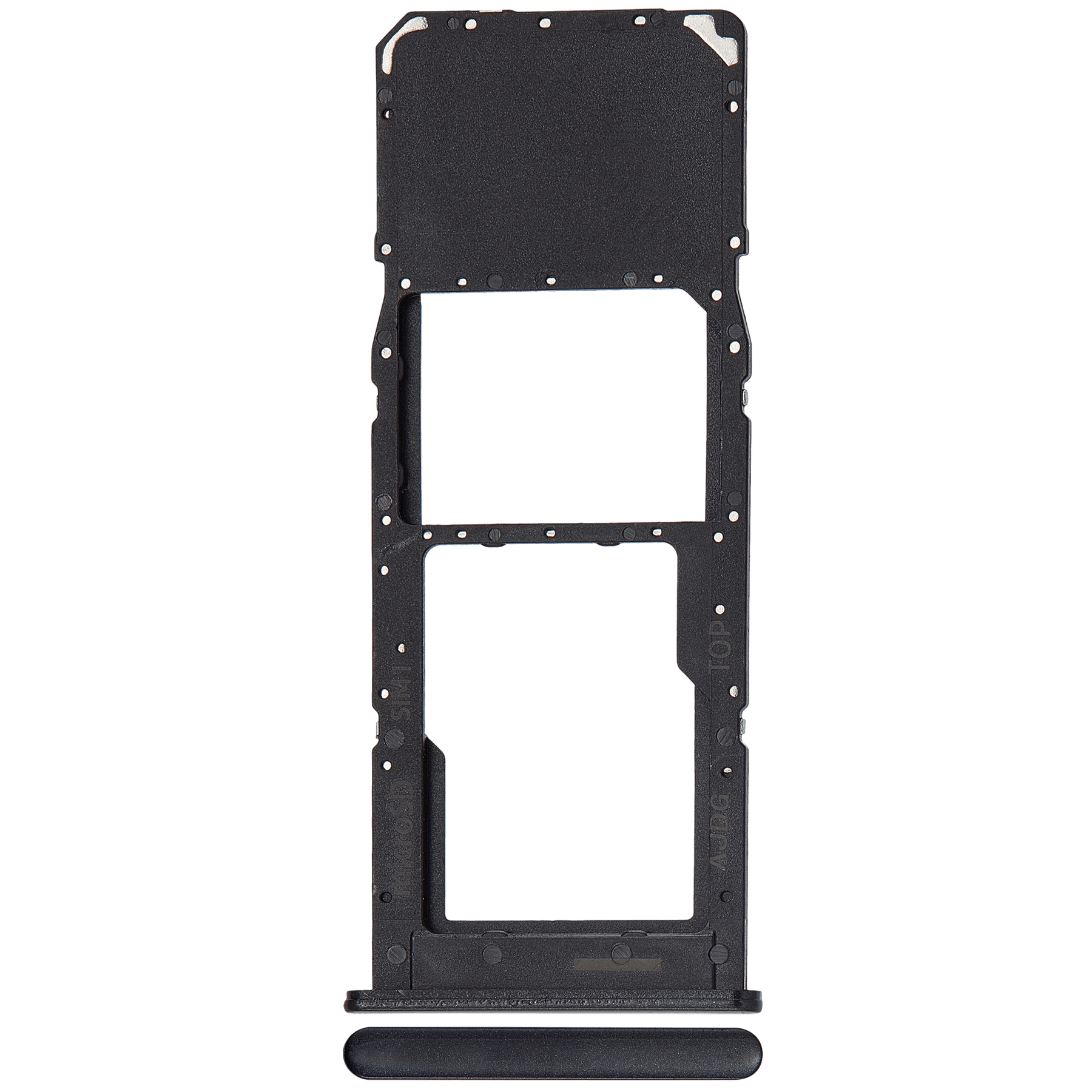 Single Sim Card Tray Compatible For Samsung Galaxy A23 5G (A236 / 2022) (Black)