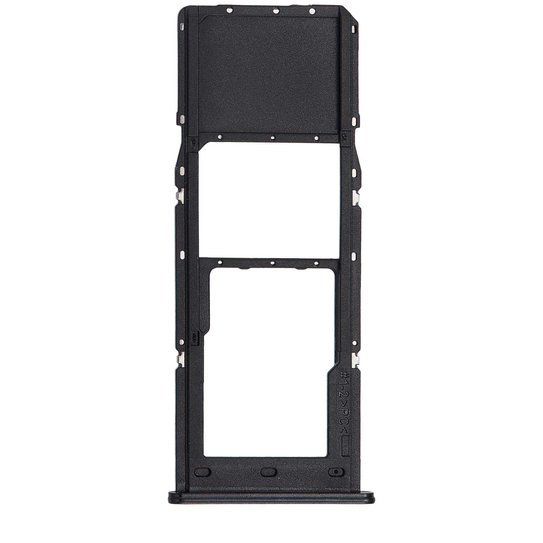 Single Sim Card Tray Compatible For Samsung Galaxy A23 5G (A236 / 2022) (Black)