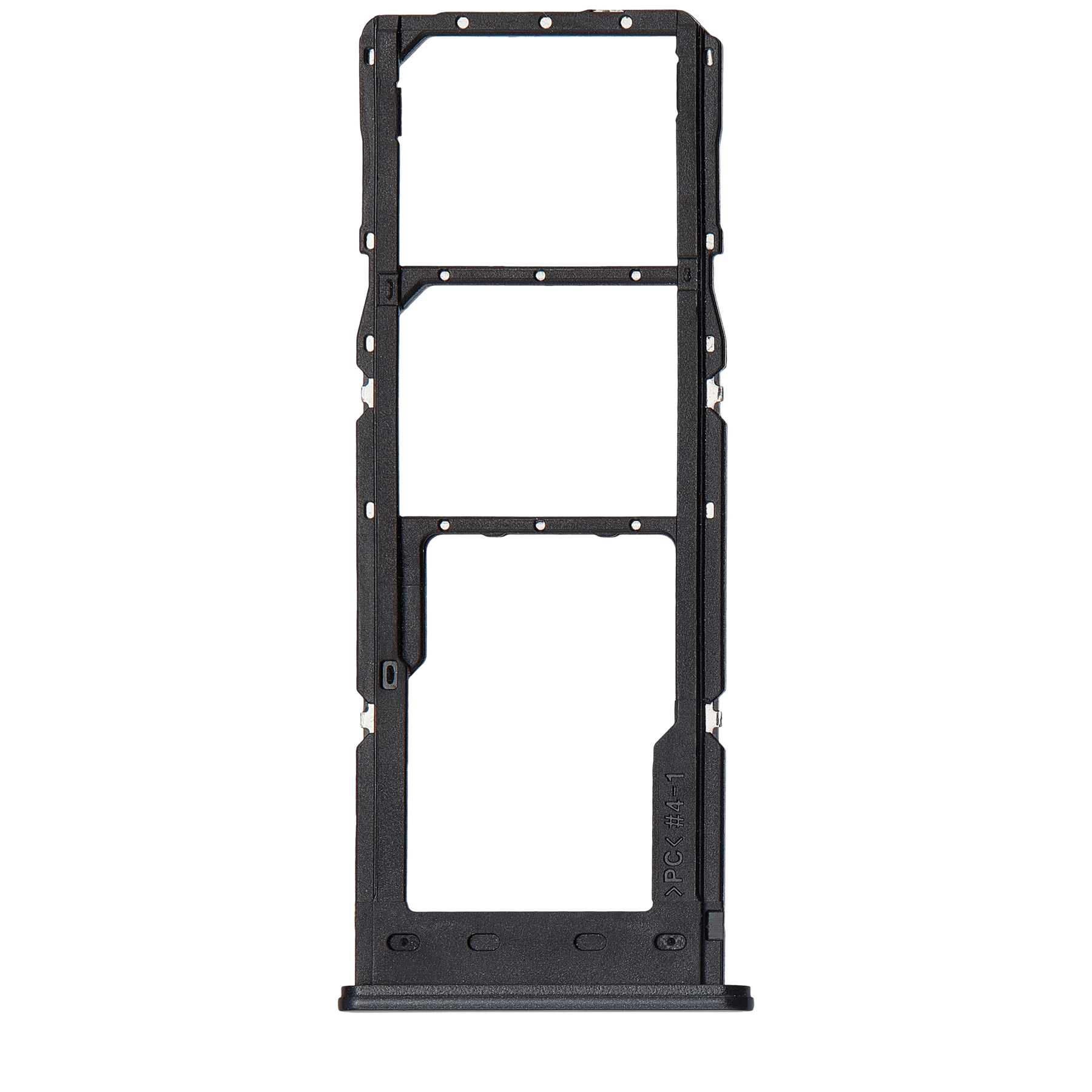 Dual Sim Card Tray Compatible For Samsung Galaxy A23 5G (A236 / 2022) (Black)