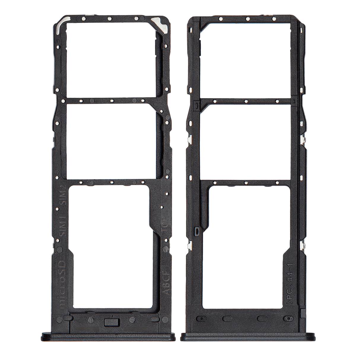 Dual Sim Card Tray Compatible For Samsung Galaxy A23 5G (A236 / 2022) (Black)