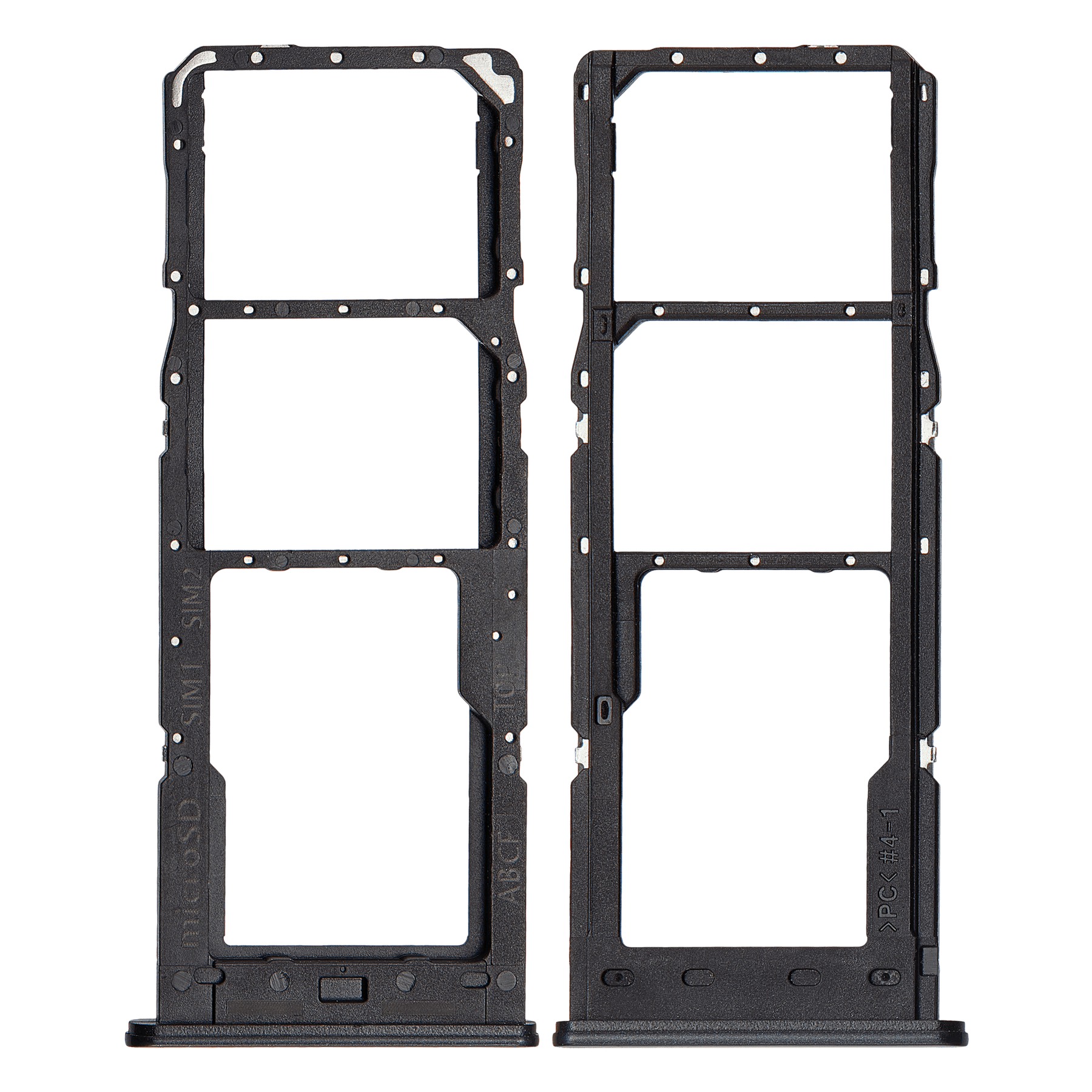 Dual Sim Card Tray Compatible For Samsung Galaxy A23 5G (A236 / 2022) (Black)